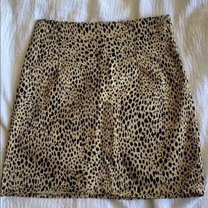 Brandy Melville Cheetah skirt